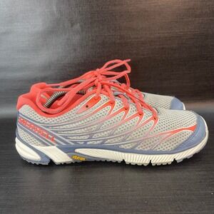 Merrell Bare Access Arc 4 Women 6.5 Grey Coral Trail Vibram Running Hiking Shoes